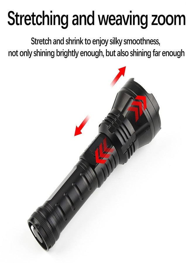 Crobat مصباح كروبات فائق السطوع XHP70 LED XHP360 بقوة 12000 لومن، مقاوم للماء، بخمسة أوضاع إضاءة، مصباح تكتيكي للتخييم والمشي لمسافات طويلة وانقطاع التيار الكهربائي - Image 3